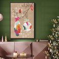 thumbnail image 6 of Crafty Christmas Collection B - Framed Gallery Wrapped Holiday Canvas - 17 x 25 - Black Frame, 6 of 8