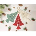 thumbnail image 2 of 3 Pcs Macramé Tissé DIY Arbre de Noël Macramé Décorations Boho, 2 of 4