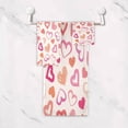 thumbnail image 4 of Coolnut 3 PCS Towel Valentine's Day Mother's Day Red Hearte Love Cotton Bath Towel Set (1 Bath Towel, 1 Hand Towel, 1 Washcloth) for Bathroom, Super Soft and Quick Dry Towels, 4 of 6