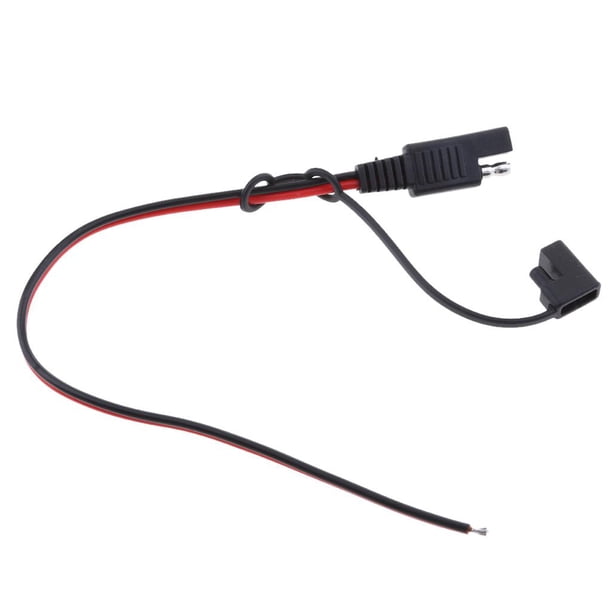Cables De Conector De Extensión De Bricolaje Para De Batería Solar SAE De 18AWG Premium