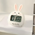 thumbnail image 2 of Cute White Bunny Digital Timer - 99H Countdown Timer with Large Display, Magnetic Back & Kickstand, Easy-to-Operate Reminder for Kids' Learning, Cooking & Daily Tasks (AAA Battery Not Included) -, 2 of 6