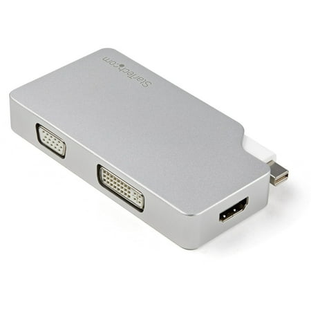 StarTech.com - DisplayPort to HDMI, VGA and DVI-D Video Converter - Silver