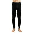 thumbnail image 3 of QLEICOM Thermal Underwear for Men,Thermal Pants Men,Men's Solid Color Thermal Underwear with Brushed Fleece Lining for Base Layer Warmth Winter Long Johns for All-Day Comfortable Under Your Clothes, 3 of 4