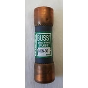 Cooper Bussmann Cartridge Fuse NON-30 30 Amp Brass - Pair