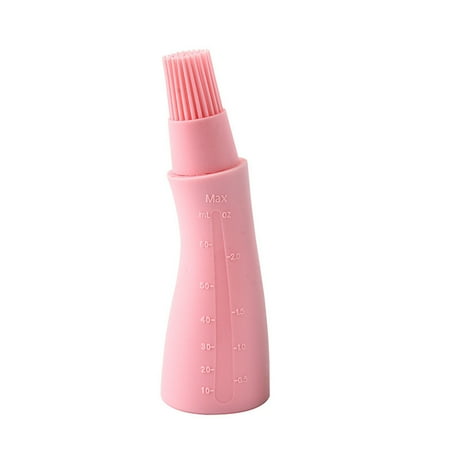 

Silicone Scale Oil Brush Bottle Opaque Crooked Bottle Body Barbecue Oil Brush Pastry Kitchen Baking Tools