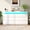 White, variant on 6-Drawer Wardrobe - Sliding Desktop, Power Outlet, Led Light, Charging Station, Bedroom/Living Room/Wardrobe Storage Cabinet