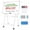 Silver1, variant on Sioweci Double-Sided Magnetic Rolling Whiteboard,Height Adjustable Mobile Dry Erase Board with Wheels,Foldable A-Frame Easel Stand,Aluminum Alloy Frame,27.6" x 39.4"