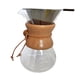 thumbnail image 3 of Cafetera de vidrio para café con vertidor, jarra de café con gotero para cafetería 600ml, 3 of 9