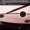 thumbnail image 3 of NOGIS 48 Pcs Drum Muffler Drum Silencer Pads Drum Dampeners Gel Pads Drum Mute Pads Silicone Drum Mute Gel Drum Dampeners Drum Dampener Gels Drum Accessories for Drums Control (Black), 3 of 8