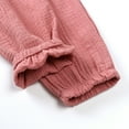 thumbnail image 4 of Godderr Kids Leggings, Baby Cotton Linen Elastic Long Pants Toddler Boy Girls Pants Casual Pants, 4 of 7
