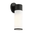 thumbnail image 4 of Livex Lighting Lindale 1-Light Metal & Glass ADA Single Sconce in Black, 4 of 11