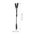 thumbnail image 2 of unbranded Cable Splitter Xlr Azul Para Micrófono Con Conectores 3 Pin Y Aislamiento De Polietileno, 2 of 8