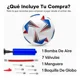 thumbnail image 2 of Balón Fútbol No.5 Termosellado Mundial 2025 Blanco con Bomba y Accesorios, 2 of 10