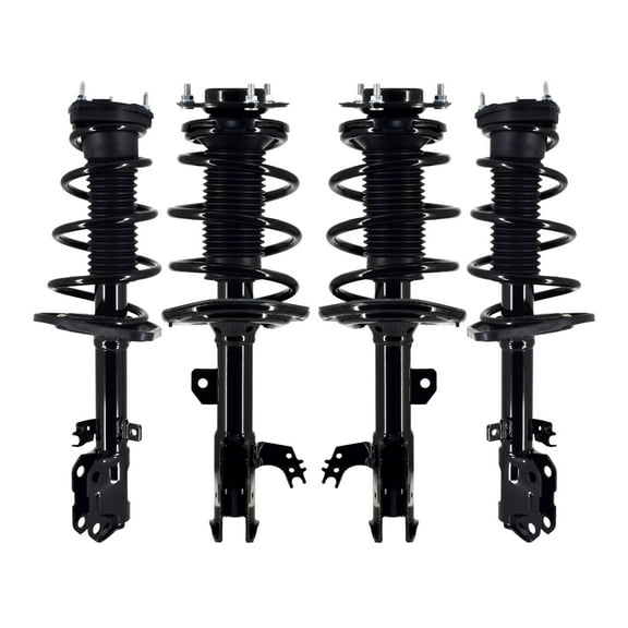 Set of 4 Front-Rear Quick Complete Strut-Coil Spring For 2012-2017 Toyota Camry