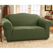 Hometrends Stretch Honeycomb Fern Loveseat And Sofa Slipcover
