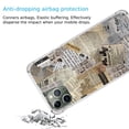 thumbnail image 3 of Retro Newspaper Case Compatible with iPhone 14 Pro,Unique Art Design TPU Shock-proof Full Cover, 3 of 5