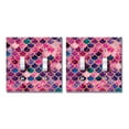 thumbnail image 1 of WIRESTER 2-Gang Toggle Wall Plate/Switch Plate Cover, 2pcs Pink Mermaid Scales, 1 of 6