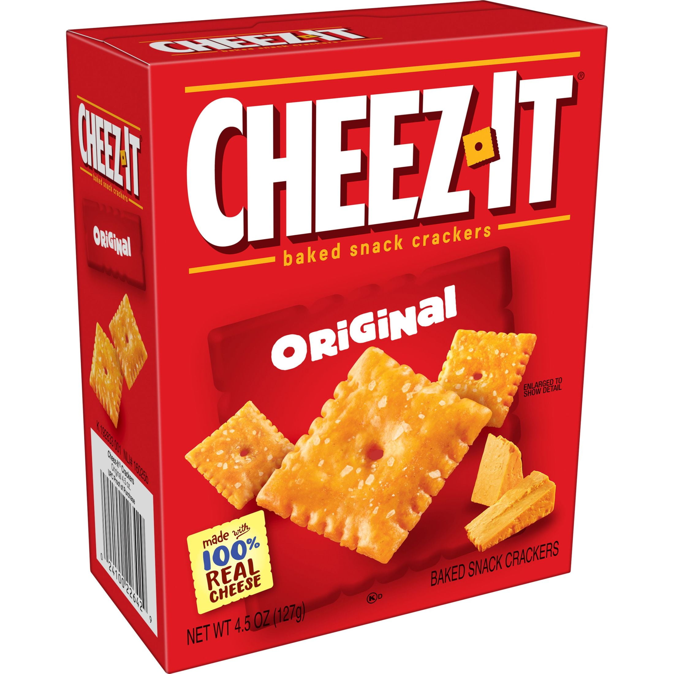 Cheez-It Cheese Crackers, Original, 4.5 oz