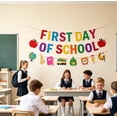 thumbnail image 4 of 9.84 Ft Welcome Banner,Colorful Glitter Pre-strung Cardstock Hanging Decor for Teacher Office Home Semester Begin Party, 4 of 6