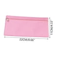 thumbnail image 4 of Sentmoon Pencil Pouches Cute Pencil Case Simples Solid Color Large Capacity Portable Pencil Bag Lightweight Stationery Pouch for and Office, 4 of 6