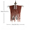 thumbnail image 2 of CXALSSY Halloween Decor, Halloween Decorations, Halloween Decorations Indoor, Halloween Indoor Decor, Hanging Halloween Skeleton Ghosts Hanging Skeleton Prop for Halloween Party, 2 of 4