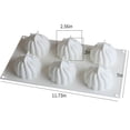 thumbnail image 4 of Inteprter Molde de silicona para bodas, vacaciones, gelatina, pudín, molde para hacer Chocolate, hogar, Hotel, Fondant, postre, Color aleatorio Herramientas y accesorios para hornear Inteprter HA080802-00, 4 of 6