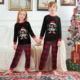 thumbnail image 3 of Pijamas navideños WakeUple para familia, conjuntos de pijamas navideños a juego, pijamas navideños rojos clásicos para mujeres, hombres, niños, bebés y perros, 3 of 3