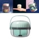 thumbnail image 4 of Pastillero Macarena Gran Capacidad Impermeable Verde 4 Compartimentos Doble Sello, 4 of 7