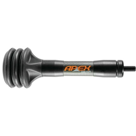 Truglo AG816B Apex End Game Black 6 Archery Hunting Bow Stabilizer