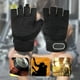 thumbnail image 4 of Xihbxyly Guantes de Gimnasio Unisex, Palma de Silicona Antideslizante, Diseño de Malla Transpirable, Soporte de Muñeca Ajustable, Ajuste Cómodo, Versátiles para Levantamiento de Pesas, Ciclismo, Send, 4 of 7