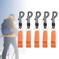 thumbnail image 3 of Silbato de Emergencia de 5x5 Uds, Silbato de Seguridad Al Aire Libre, Ligero con Gancho, Sonido Fuerte para Deportes de Acampada, Kayak, Canotaje, Niñ 5 piezas, 3 of 7
