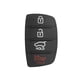 thumbnail image 5 of Reemplazo Almohadilla Carcasa Llave A Distancia Coche Plegable Con Tapa 4 Botones para, 5 of 9