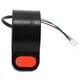 thumbnail image 2 of 2X Acelerador de pulgar con dial de velocidad para scooter eléctrico para accesorios M365/Pro, 2 of 5
