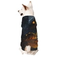 thumbnail image 5 of Uemuo Glowing Snake Dark Forest for Winter Dog Hoodie Sweatshirts with Pockets Warm Dog Clothes for Small Dogs Chihuahua-X-Small, 5 of 8