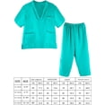thumbnail image 5 of Conjunto de disfraz de médico para niños, traje quirúrgico, uniforme para niños y niñas, disfraz de Halloween, 5 of 5
