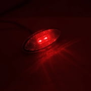 Dream Lighting LED Oval Clearance Light/Red