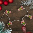 thumbnail image 4 of Northlight Candy Cane Christmas Light Set - Clear - 6' White Wire - 10ct, 4 of 6