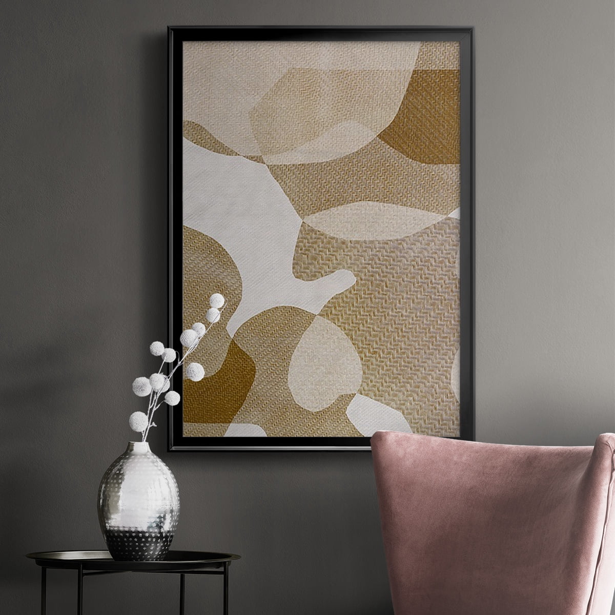 Texture Desert I Premium Framed Print, in Gold, Black, or Silver - Ready to Hang