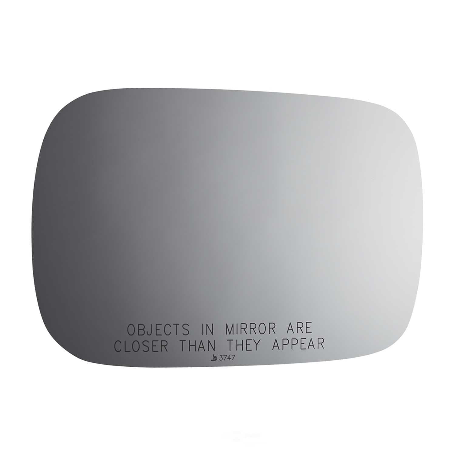 Burco Side View Mirror Replacement Glass - Clear Glass - 3747