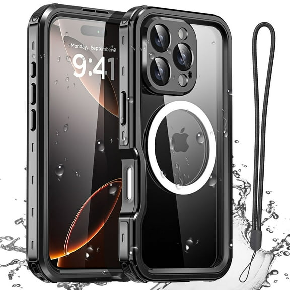 AICase Waterproof Case For iPhone 16 Pro Max /iPhone 16/iPhone 16 Plus/16 -Pro Shockproof Drop Proof Heavy Duty Cover