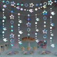 thumbnail image 4 of kit De Guirlandes De Fte De Poisson De L'ocan (2 Pices, 3,5 M De Longueur Chacune), Decoraciones Suspendre Symphony Ocean Fish, Decoraciones De Nol, A, 4 of 5
