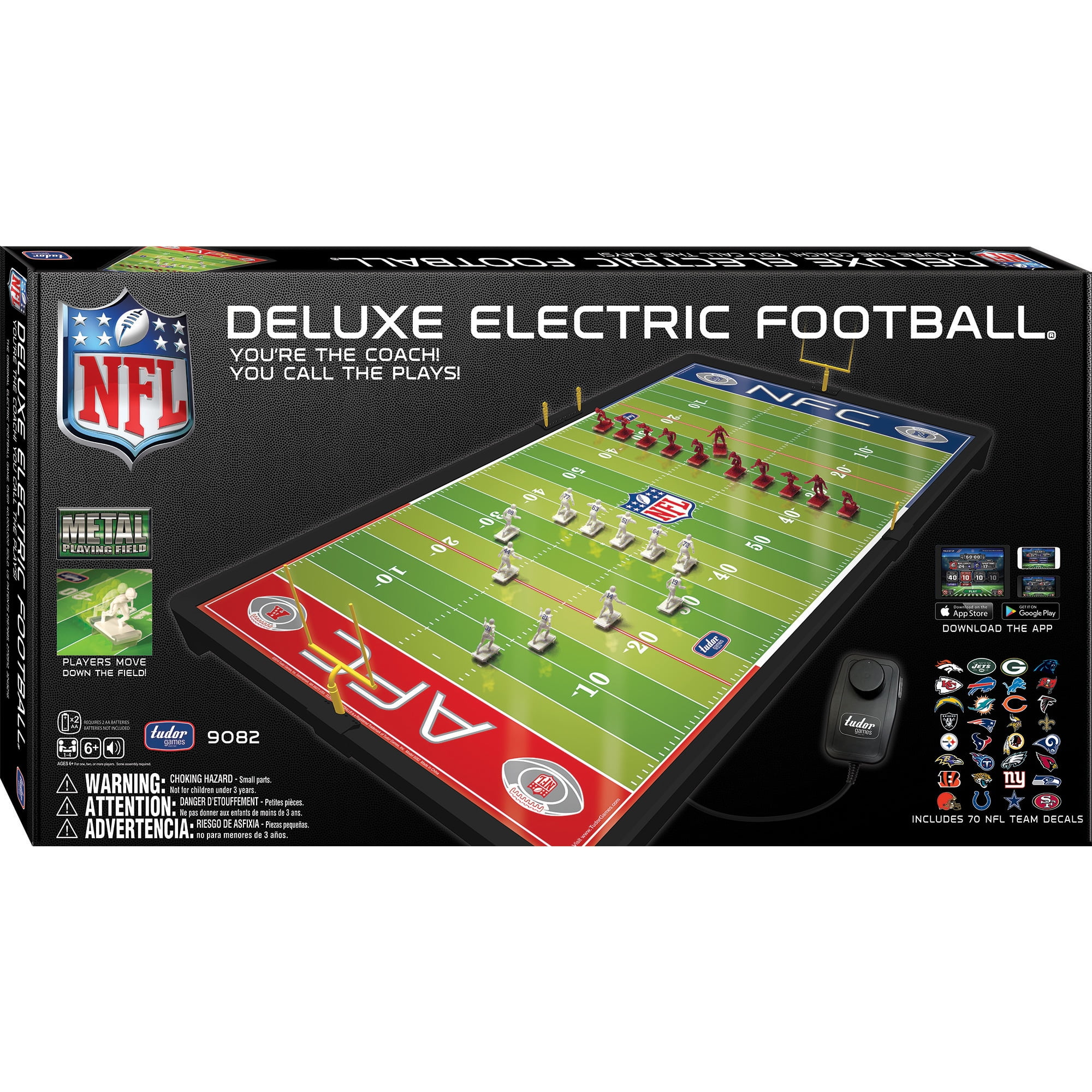 NFL Deluxe Electric Football Game Walmart