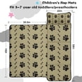 thumbnail image 5 of Paw Prints and Bones Toddler Nap Mats for Kids Preschool,Sleeping Mat Bag or Kids,Toddler Sleeping Bag,Toddler Nap Mat or Daycare, 5 of 6