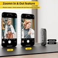 thumbnail image 4 of Obturador Remoto para Cámara Bluetooth con Zoom e Interruptor de Cámara Frontal/Trasera, Control Remoto de Video, Control de Cámara con Selfie., 4 of 8