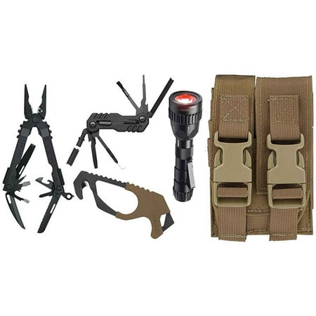 Gerber Strap Cutter - Gerber 30-000366 Individual Deployment Kit w/Strap Cutter & Molle Compat. Sheath