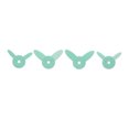 thumbnail image 2 of Juego de 4 reglas de medición de diastema dental en caucho de alta calidad, ideal para clínicas odontológicas profesionales. Diseñadas para medir espacios interdentales con precisión, incluyen dos, 2 of 6