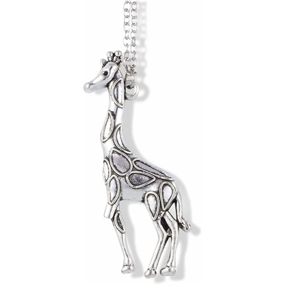 Collier Chaîne en Argent avec Grandes Taches sur le Corps et Trois Pattes (Argent)