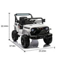 12V Kids Ride On Electric Truck Car W/Parents Control,2WD,Fourwheel