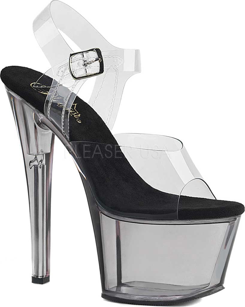 Pleaser Womens Sky-308UVG Ankle-Strap Sandal 