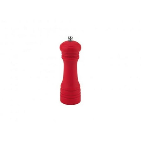 - ILSA V1333-6 Salt & Pepper Mill Soft Touch with Ceramic Grinder - Red